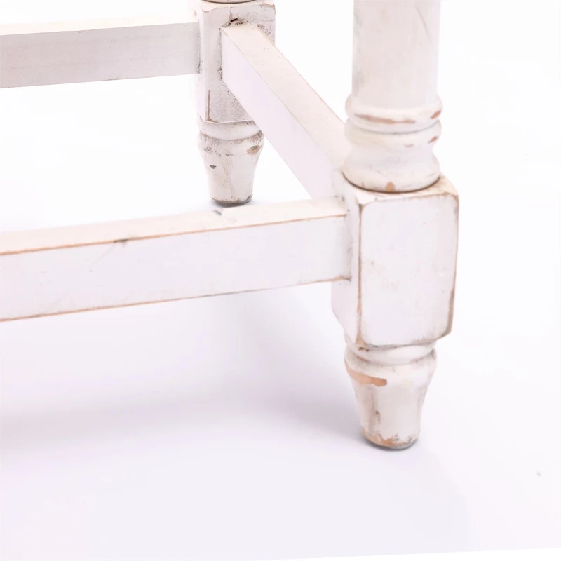 Promo 𧨠Luxen Home LuxenHome Upholstered Entry And Bedroom White Wood Bench π 10 Promo 𧨠Luxen Home LuxenHome Upholstered Entry And Bedroom White Wood Bench π - Image 10