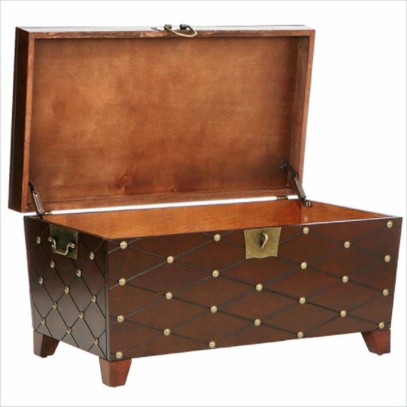 Budget β Bowery Hill Transitional Wood Top Trunk Cocktail Table In Espresso π₯° 7 Budget β Bowery Hill Transitional Wood Top Trunk Cocktail Table In Espresso π₯° - Image 7