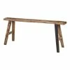 New 🎉 Uttermost Paddock Farmhouse Pine Wood Bench In Woodtone Finish 🔔