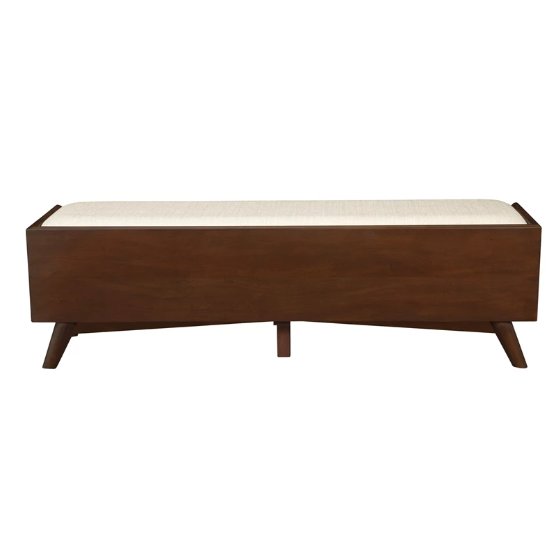 Cheapest π€© Alpine Furniture Flynn Bench In Walnut π 6 Cheapest π€© Alpine Furniture Flynn Bench In Walnut π - Image 6
