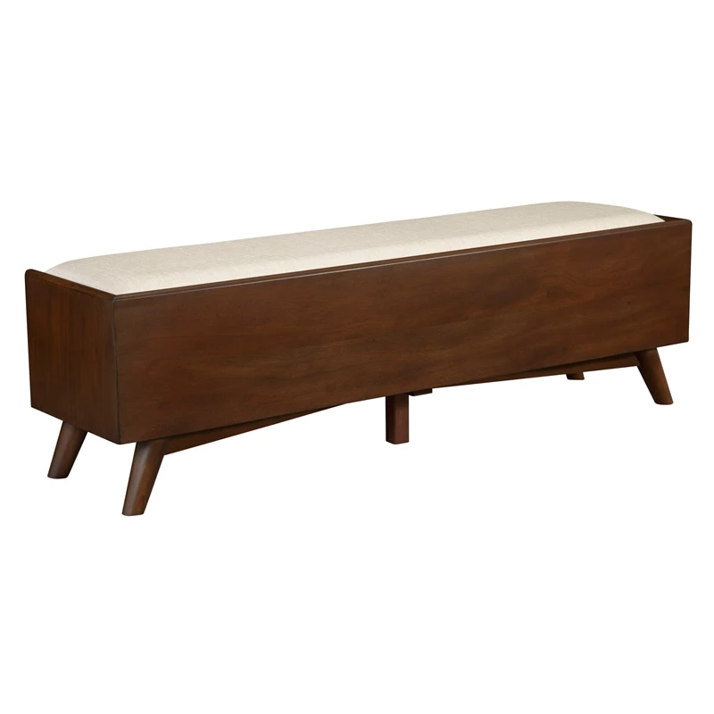 Cheapest π€© Alpine Furniture Flynn Bench In Walnut π 7 Cheapest π€© Alpine Furniture Flynn Bench In Walnut π - Image 7