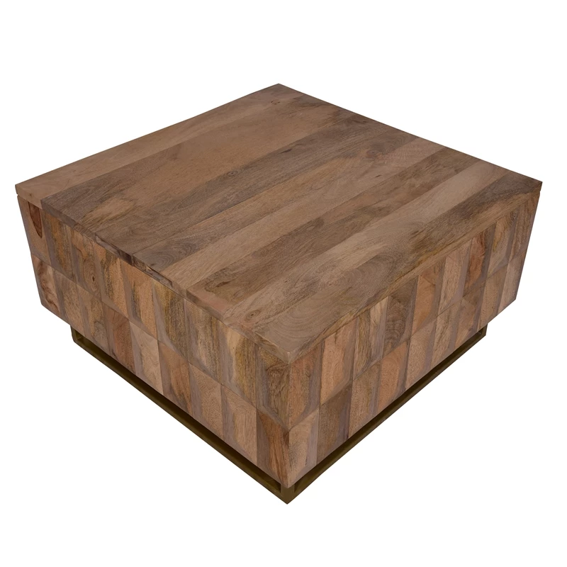 Best reviews of β€οΈ The Urban Port 33 Inch Lift Top Storage Trunk Coffee Table Square Mango Wood Brown π 9 Best reviews of β€οΈ The Urban Port 33 Inch Lift Top Storage Trunk Coffee Table Square Mango Wood Brown π - Image 9