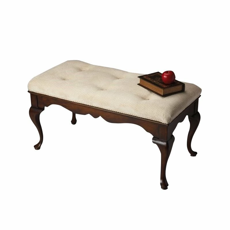 Best Pirce 🔥 Butler Specialty Company Butler Specialty Traditional Tufted Bench In Plantation Cherry 🥰 1 Best Pirce 🔥 Butler Specialty Company Butler Specialty Traditional Tufted Bench In Plantation Cherry 🥰