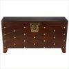 Best Pirce 🎁 Southern Enterprises Holly & Martin Caldwell Trunk Cocktail Table In Espresso ⌛