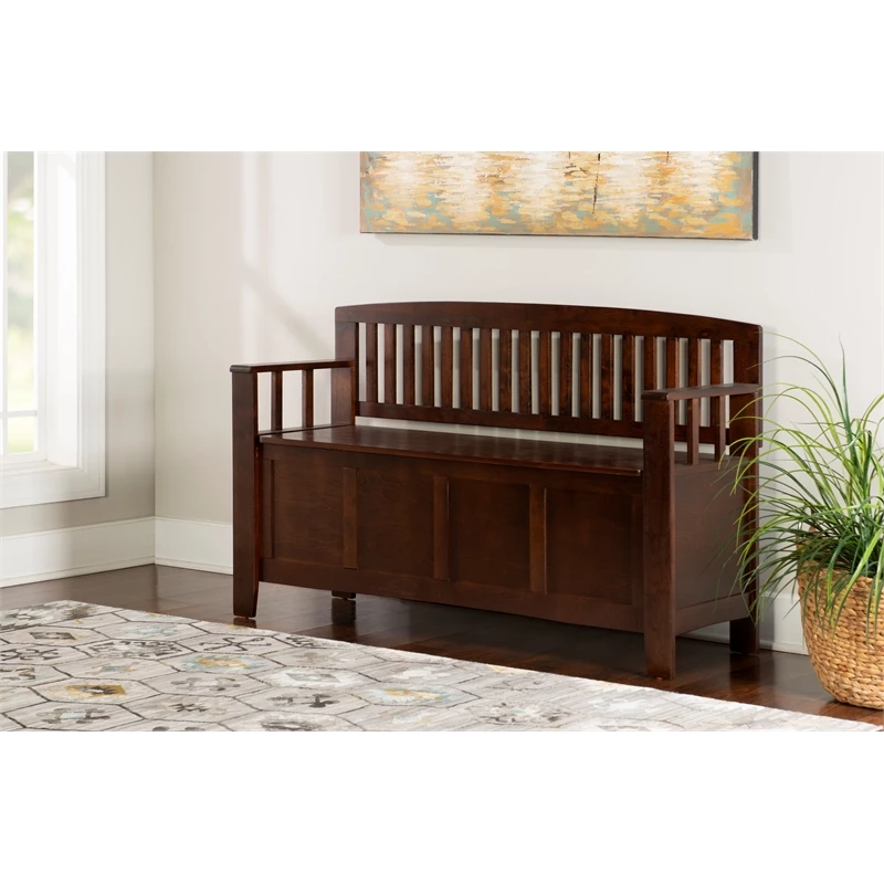 Best deal π€© Linon Cynthia Wood Storage Bench In Brown π 10 Best deal π€© Linon Cynthia Wood Storage Bench In Brown π - Image 10