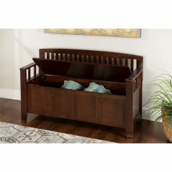 Best deal π€© Linon Cynthia Wood Storage Bench In Brown π 28 Best deal π€© Linon Cynthia Wood Storage Bench In Brown π -Bedroom Benches Store 438798 11 L