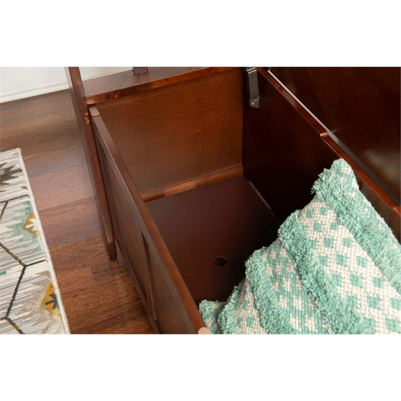 Best deal π€© Linon Cynthia Wood Storage Bench In Brown π 12 Best deal π€© Linon Cynthia Wood Storage Bench In Brown π - Image 12