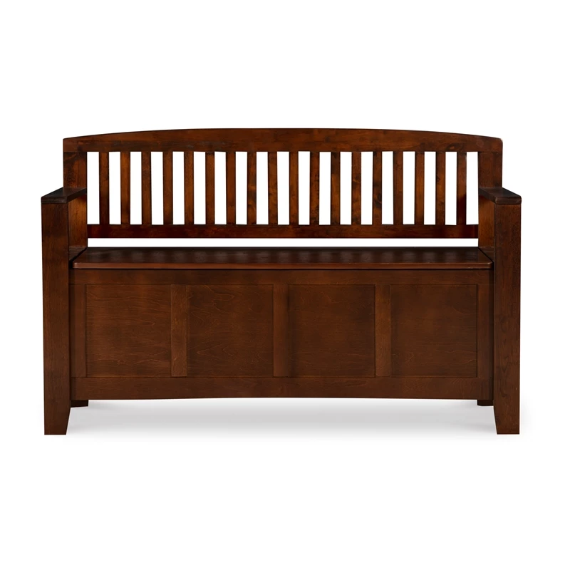 Best deal π€© Linon Cynthia Wood Storage Bench In Brown π 2 Best deal π€© Linon Cynthia Wood Storage Bench In Brown π - Image 2