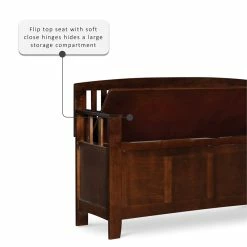 Best deal π€© Linon Cynthia Wood Storage Bench In Brown π 31 Best deal π€© Linon Cynthia Wood Storage Bench In Brown π -Bedroom Benches Store 438798 20 L