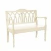Cheapest ⌛ Safavieh Franklin Poplar Wood Bench In White 🔔