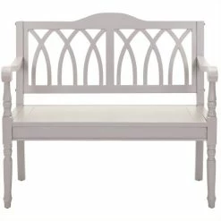 Flash Sale 💯 Safavieh Benjamin Pine Bench In Grey 🧨