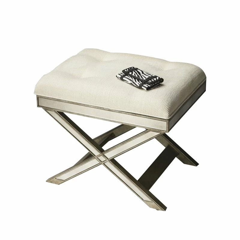 Outlet β€οΈ Butler Specialty Company Butler Specialty Loft Mirrored Tufted Vanity Stool In Pewter π 1 Outlet β€οΈ Butler Specialty Company Butler Specialty Loft Mirrored Tufted Vanity Stool In Pewter π