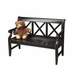 Best deal 💯 Butler Specialty Company Butler Specialty Masterpiece Transitional Bench In Midnight Rose 🔔