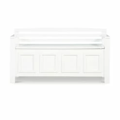 Best Sale π Linon Lenly Entryway Storage Bench In White π― 22 Best Sale π Linon Lenly Entryway Storage Bench In White π― -Bedroom Benches Store 449854 10 L