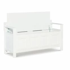 Best Sale π Linon Lenly Entryway Storage Bench In White π― 27 Best Sale π Linon Lenly Entryway Storage Bench In White π― -Bedroom Benches Store 449854 15 L