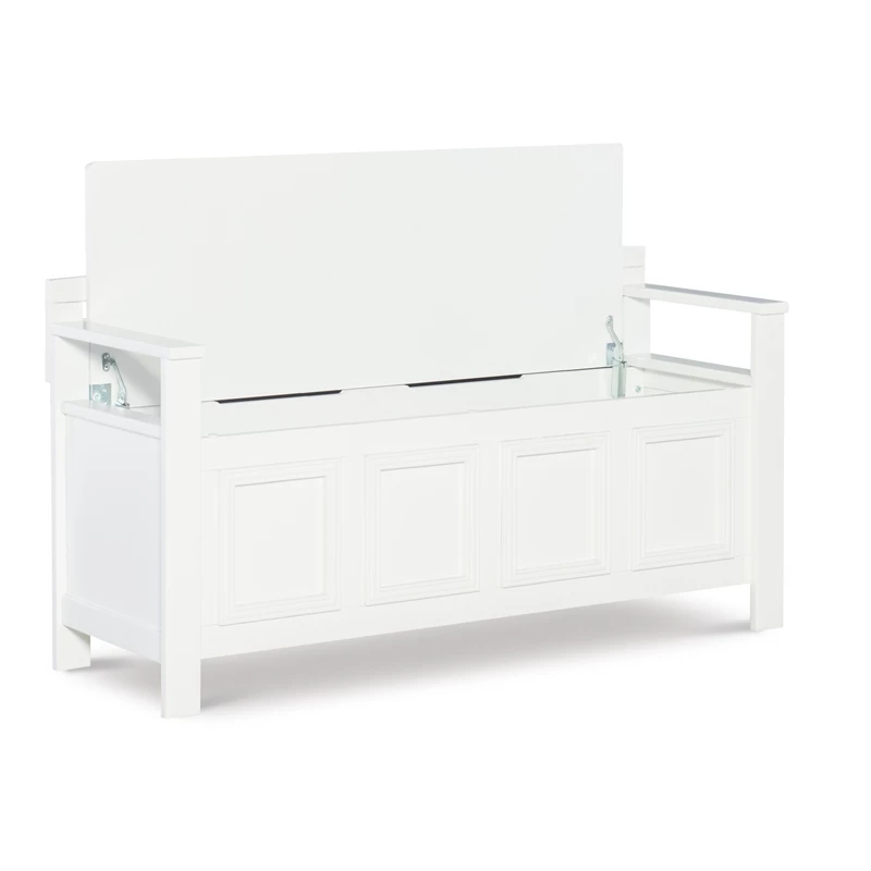Best Sale π Linon Lenly Entryway Storage Bench In White π― 13 Best Sale π Linon Lenly Entryway Storage Bench In White π― - Image 13
