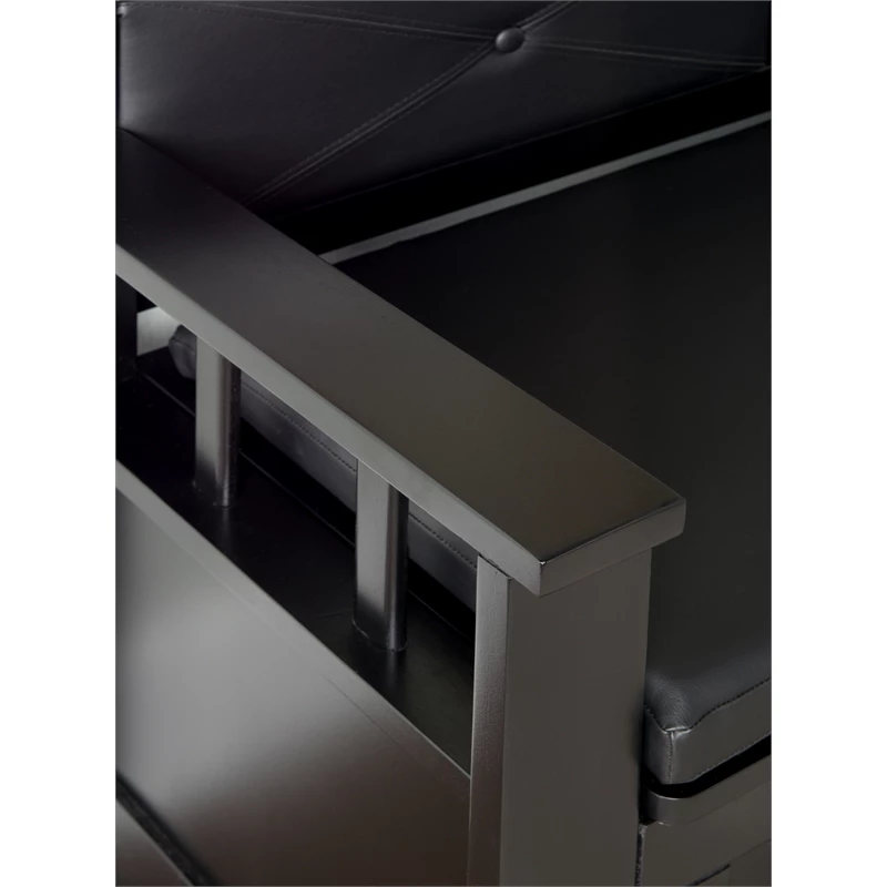 Best reviews of π Linon Carlton Padded Storage Bench In Black π 12 Best reviews of π Linon Carlton Padded Storage Bench In Black π - Image 12