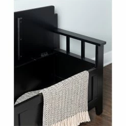 Best reviews of π Linon Carlton Padded Storage Bench In Black π 33 Best reviews of π Linon Carlton Padded Storage Bench In Black π -Bedroom Benches Store 449855 13 L