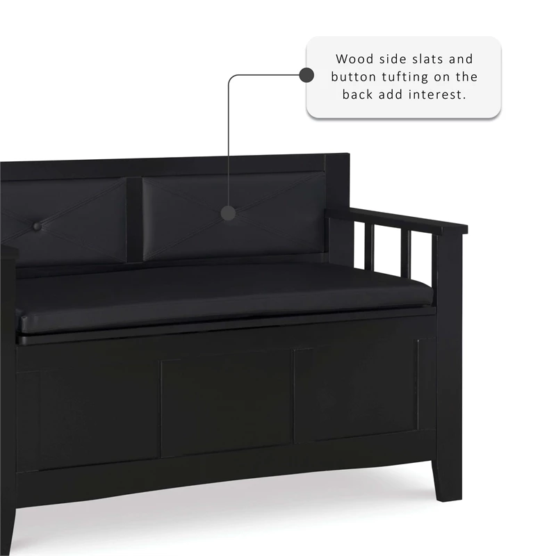 Best reviews of π Linon Carlton Padded Storage Bench In Black π 18 Best reviews of π Linon Carlton Padded Storage Bench In Black π - Image 18
