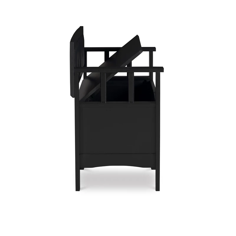 Best reviews of π Linon Carlton Padded Storage Bench In Black π 5 Best reviews of π Linon Carlton Padded Storage Bench In Black π - Image 5