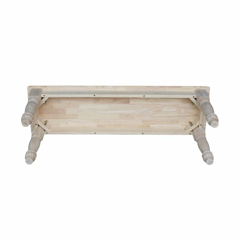 Deals π― International Concepts Unfinished Farmhouse Bench Parawood π 6 Deals π― International Concepts Unfinished Farmhouse Bench Parawood π - Image 6
