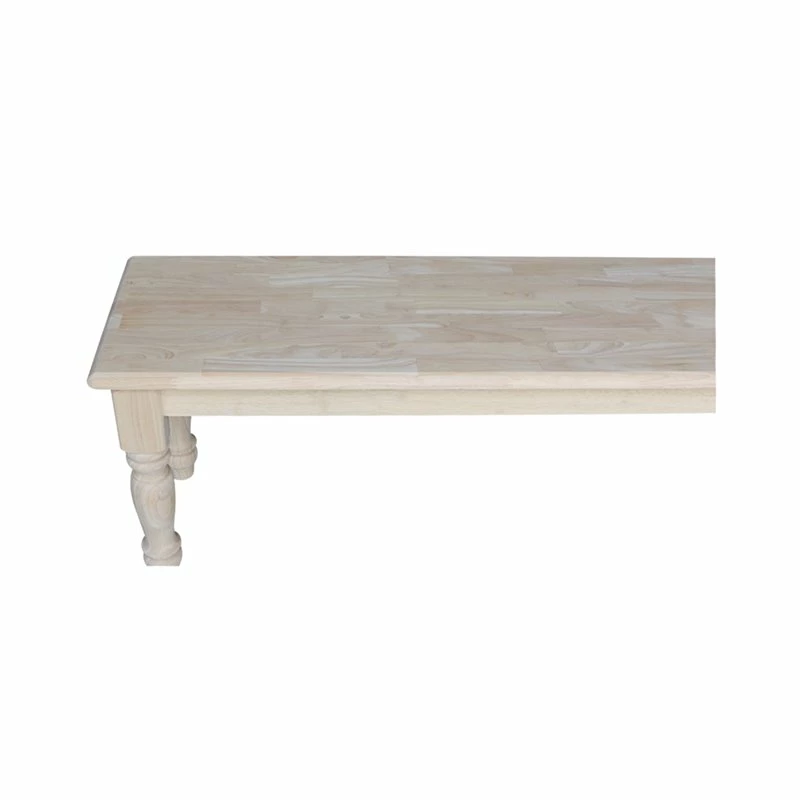 Deals π― International Concepts Unfinished Farmhouse Bench Parawood π 7 Deals π― International Concepts Unfinished Farmhouse Bench Parawood π - Image 7