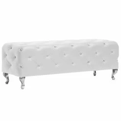 Wholesale π Baxton Studio Stella Bench In White π₯°