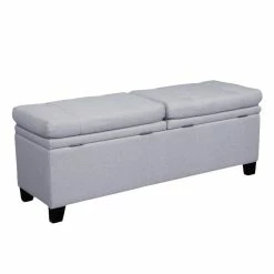 Flash Sale 🤩 PRI Upholstered Storage Bedroom Bench In Trespass Marmor 😍