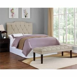 Brand new π PRI Upholstered Bedroom Bench In White π 6 Brand new π PRI Upholstered Bedroom Bench In White π -Bedroom Benches Store 521194 3 L