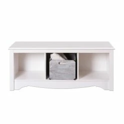 Flash Sale ✔️ Prepac Monterey White Cubby Bench 🎉